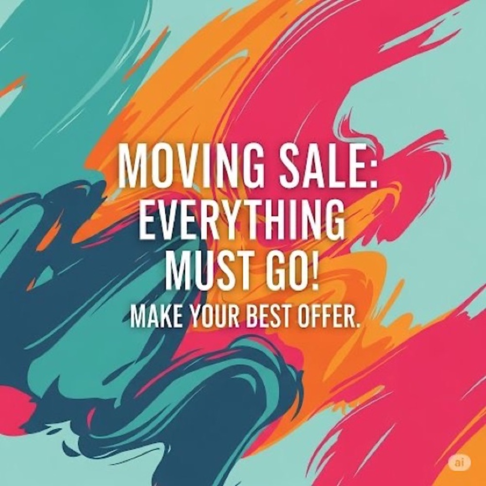 Everything must go!